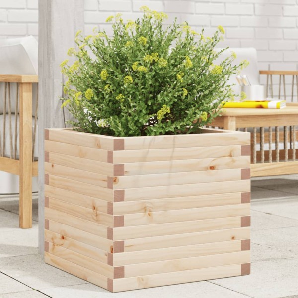 Garden trough, 50x50x46cm, pine wood array