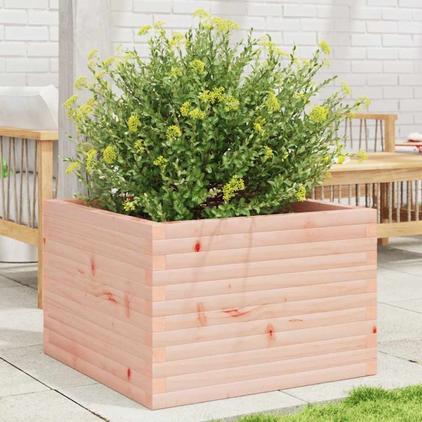 Garden trough, 70x70x46cm, douglas spruce wood array