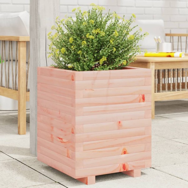 Garden trough, 40x40x49,5cm, douglas spruce wood array
