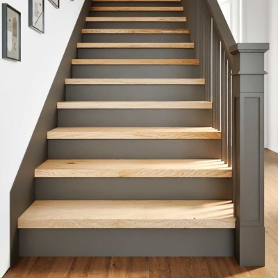 Staircase, 8 pieces, rough...