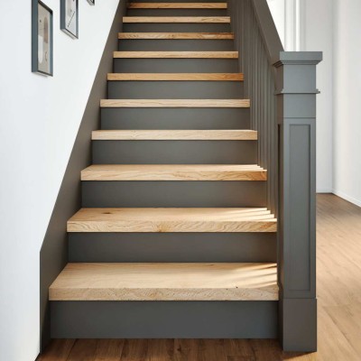 Staircase, 16 pieces, rough...