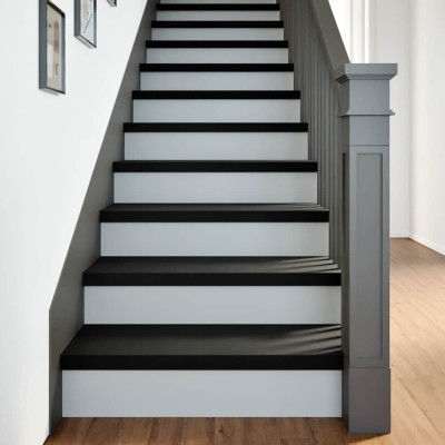 Stairs, 8 pcs, dark brown,...