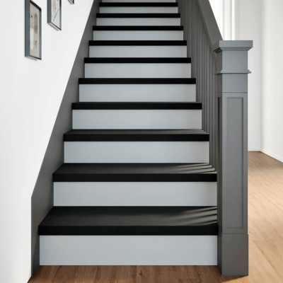 Stairs, 8 pcs, dark brown,...