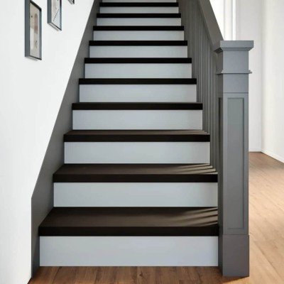 Stairs, 12 pcs, dark brown,...