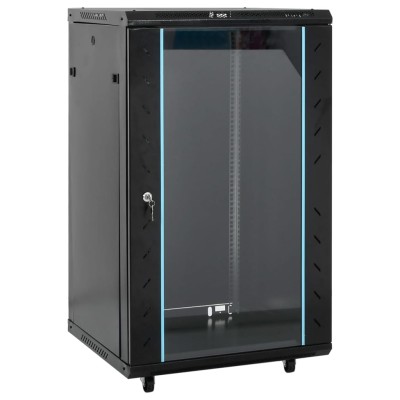 18U Black switching cabinet...