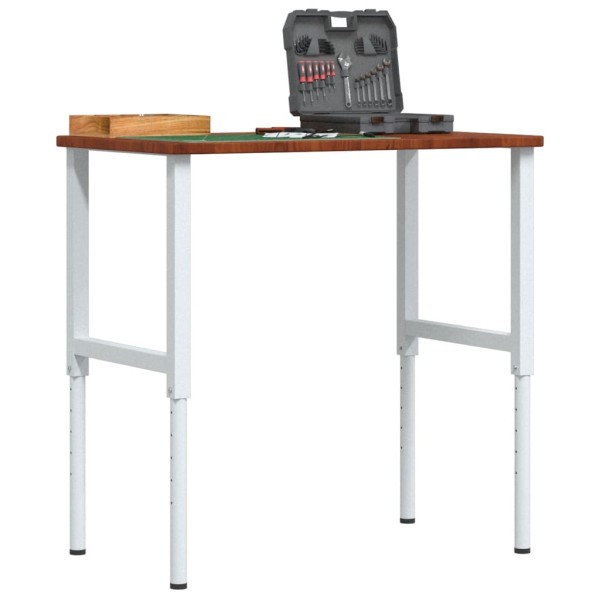 Desktop, 100x60x (71,5- 98) cm, oak, rectangular