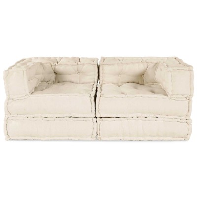 Modular sofa 2 pcs Cream...