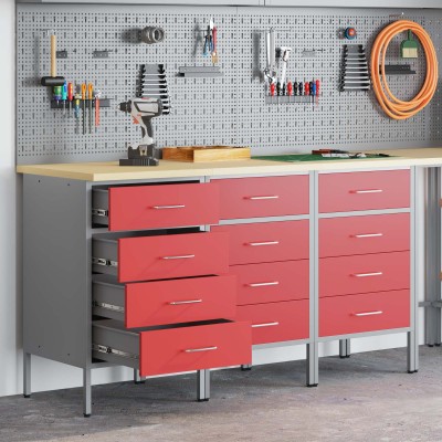 Work cabinet with drawer 3...