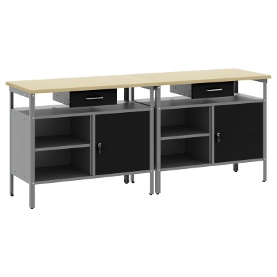 Desktop Set 2 pcs Black and...