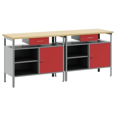 Desktop Set 2 pcs Red and...