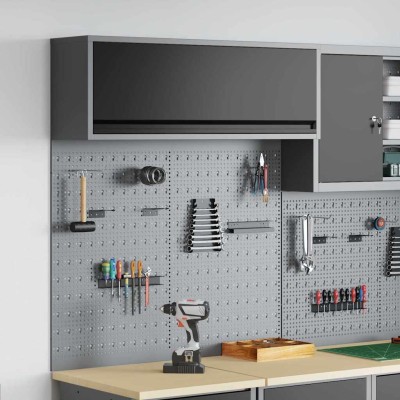 Tool cabinet set with shelf...
