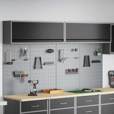 Tool cabinet set with shelf...