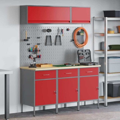 Work cabinet set with...
