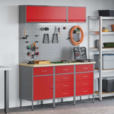 Work cabinet set with...