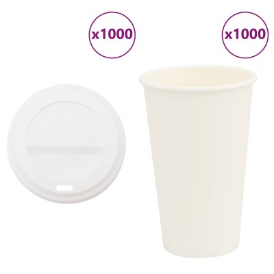 vida XL paper coffee cups...