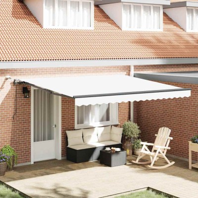 Umbrella Fabric with White...