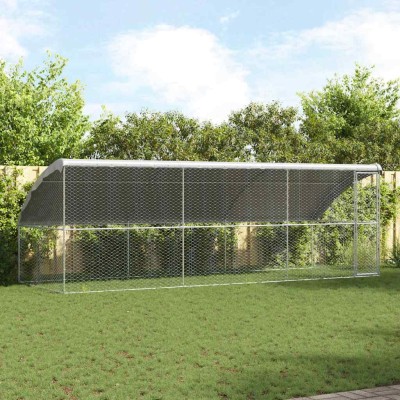 Dog cage 3 pcs Silver 6 x 2...