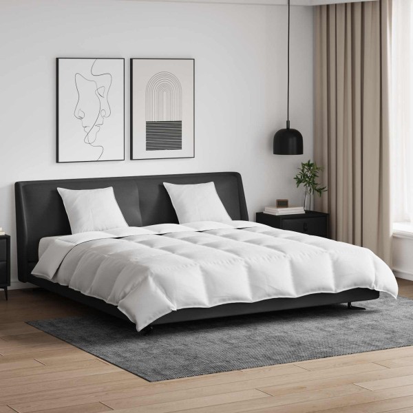 Duvet set with pillow 3 pcs White Feather