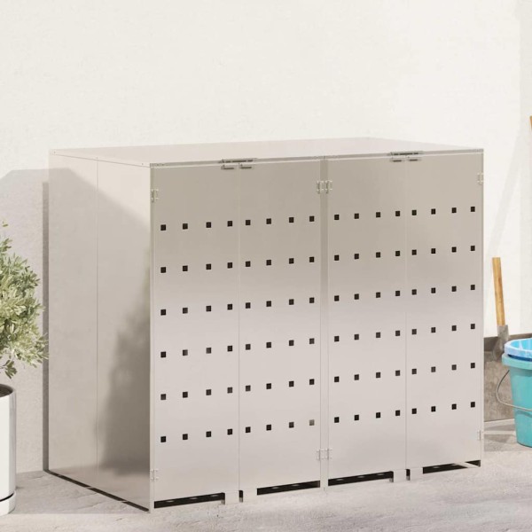 Wheel container storage 3 containers 340 x 77.5 x 115.5 cm