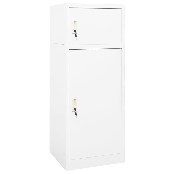 White office, 53x53x140cm, steel