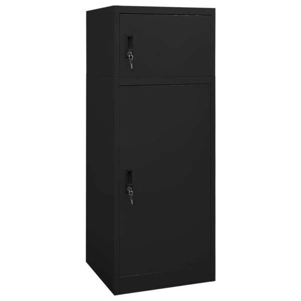 Brush, black, 53x53x140cm, steel