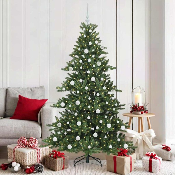 Artificial Folding Christmas Eglute Green 180 cm PVC and Steel