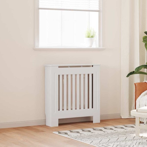 Radiator cover 2 pcs White 78 x 19 x 81,5cm