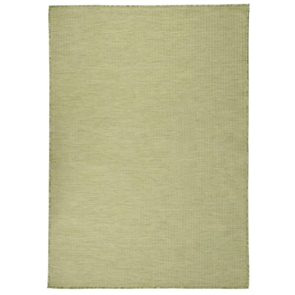 Outdoor mat, green, 200x280cm, flat plaiting