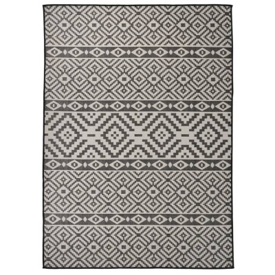 Outdoor mat, black,...