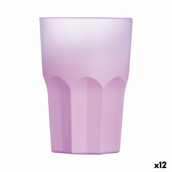 Stikls Luminarc Summer Pop Rozā Stikls 12 gb. 400 ml