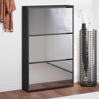 Shoe cabinet with mirror, 3...