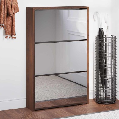 Shoe locker with mirror, 3...