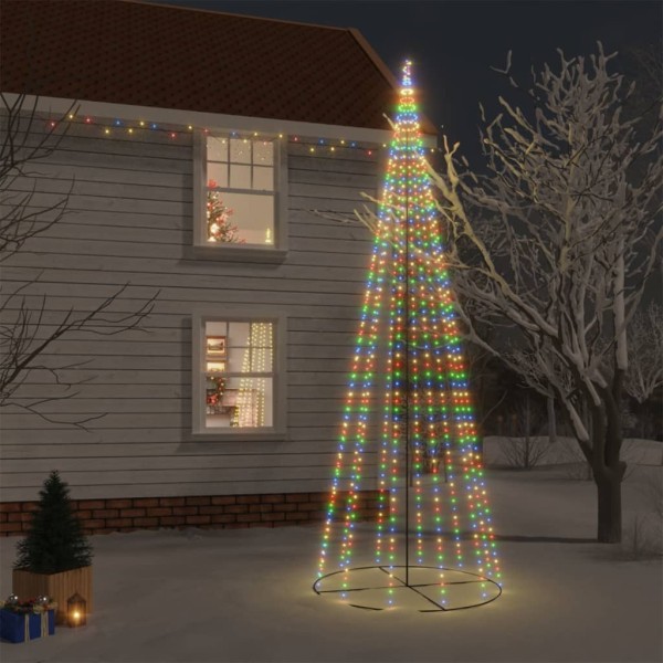 Christmas tree, 160x500cm, conical shape, 732 colour LED