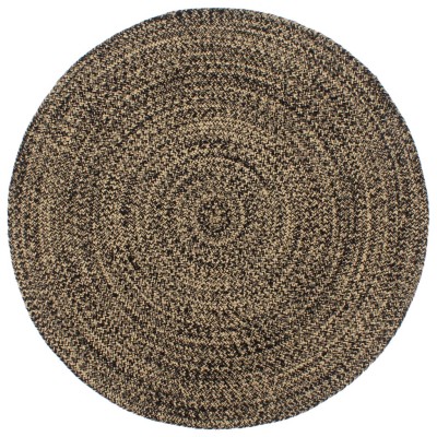 Carpet, black and brown,...