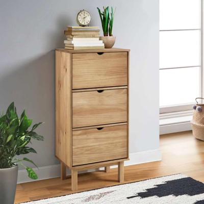Shoe locker with 3 drawers...