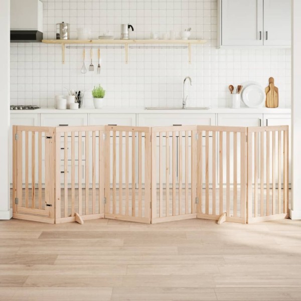 Dog bells with folding doors, 6 ladies, 300 cm, poplar wood