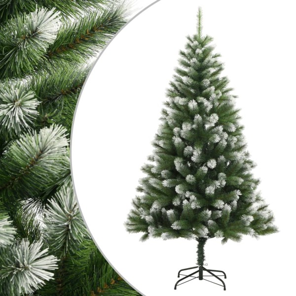 Artificial Christmas tree with articulated branches, 240cm, snow-covered