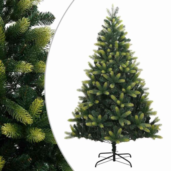 Artificial Christmas tree with articulated branches / stand, 210cm