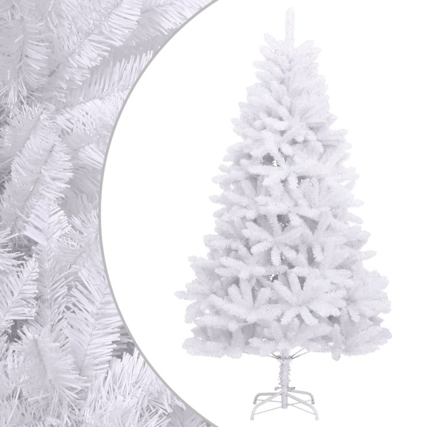 Artificial Christmas tree with articulated branches / stand, white, 300cm