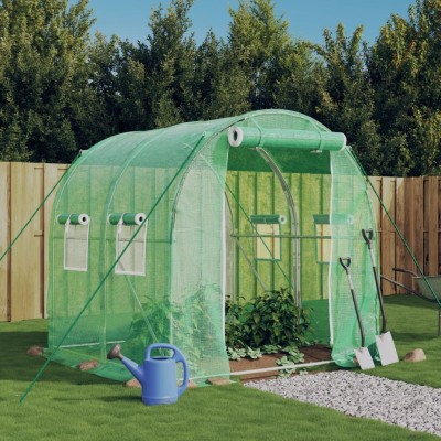 Greenhouse with steel...