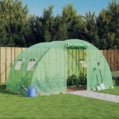 Greenhouse with steel...