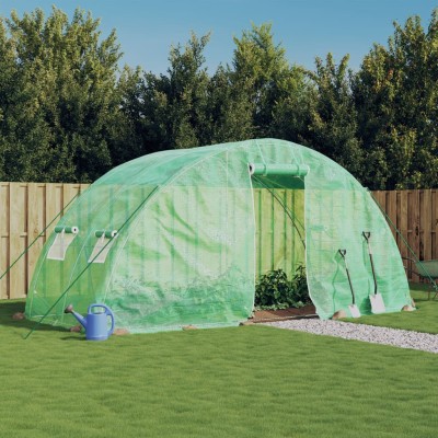 Greenhouse with steel...