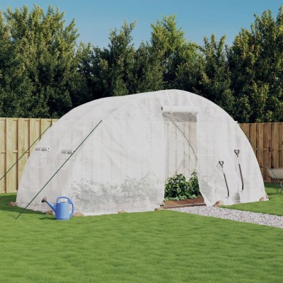 Greenhouse with steel...