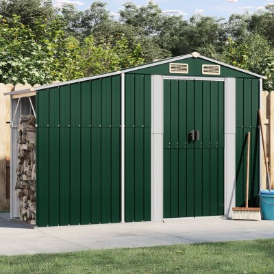 Garden shed, green,...