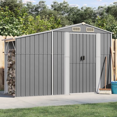 Garden shed, grey,...