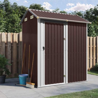 Garden shed, brown,...