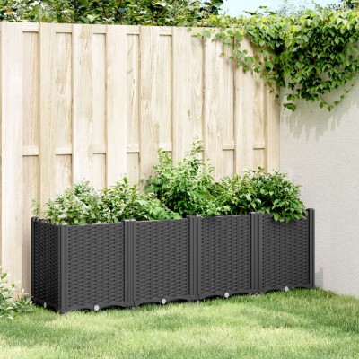 Garden trough, black,...