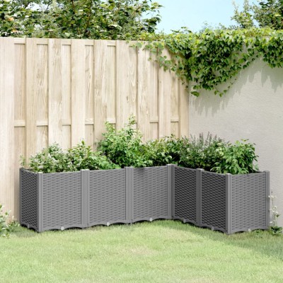 Garden trough, light grey,...