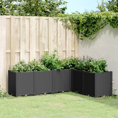 Garden trough, black,...