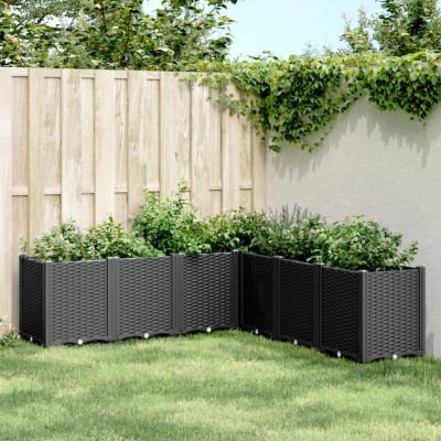 Garden trough, black,...